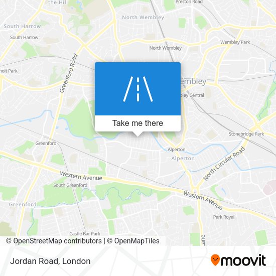Jordan Road map