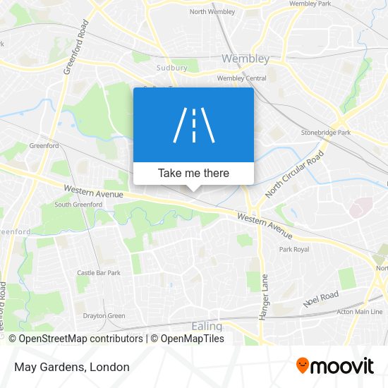 May Gardens map