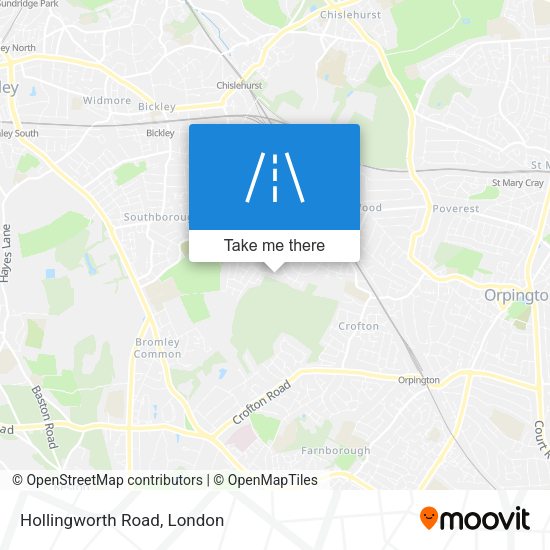 Hollingworth Road map