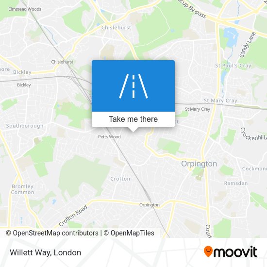 Willett Way map
