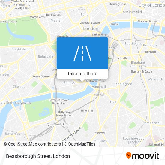 Bessborough Street map