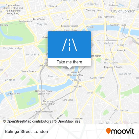 Bulinga Street map