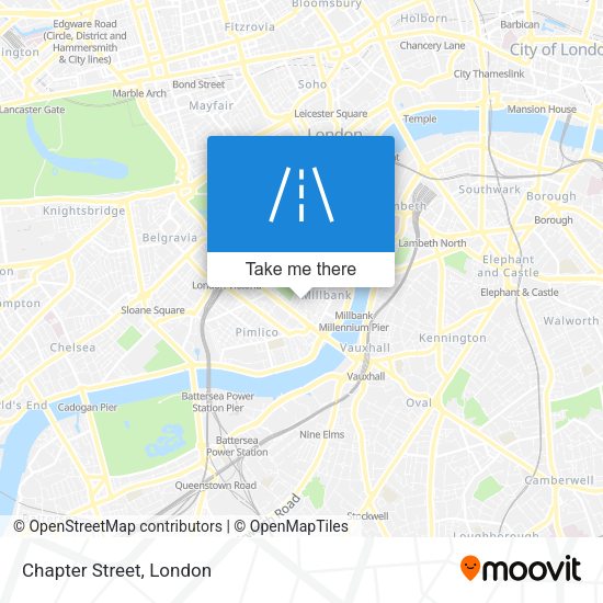 Chapter Street map