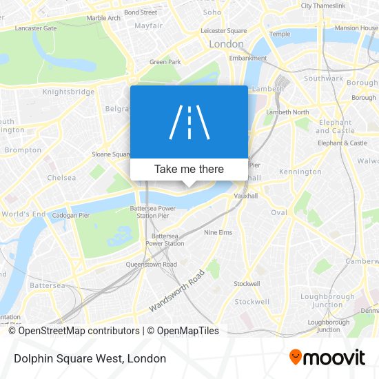 Dolphin Square West map