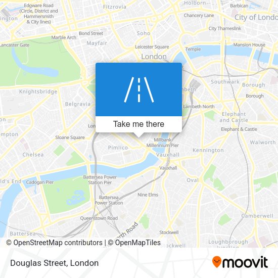 Douglas Street map