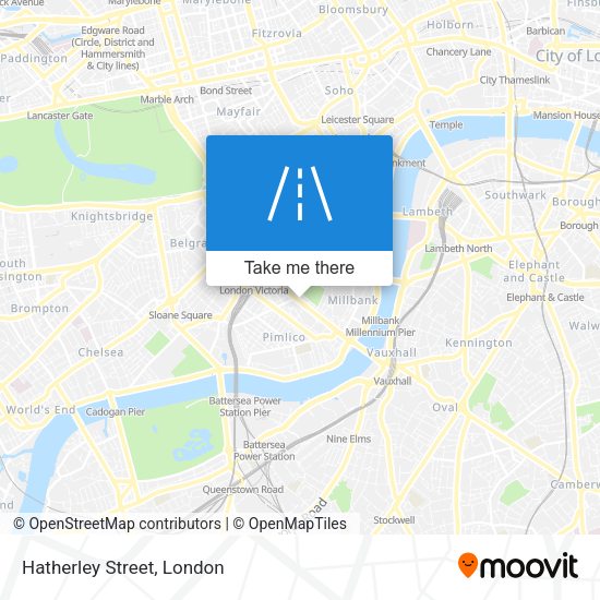Hatherley Street map