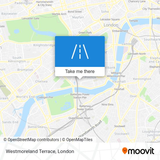 Westmoreland Terrace map