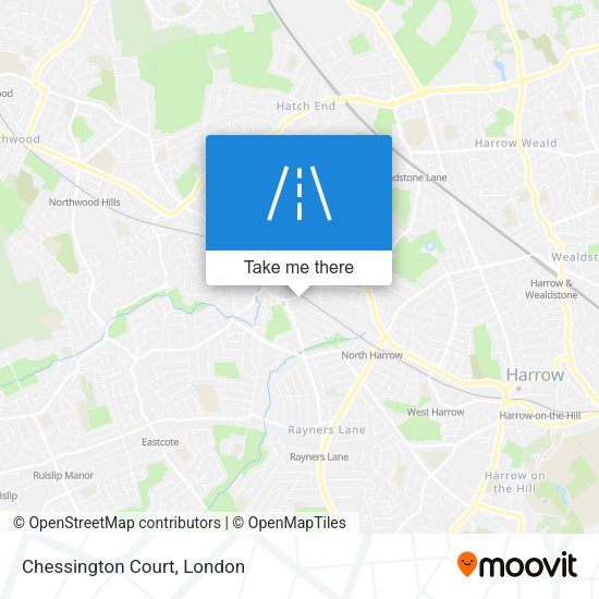 Chessington Court map