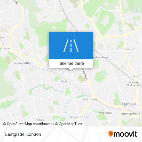 Eastglade map
