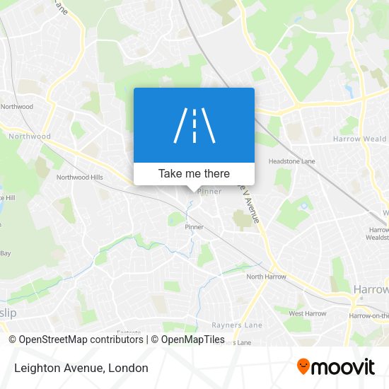 Leighton Avenue map