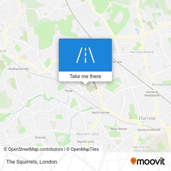 The Squirrels map