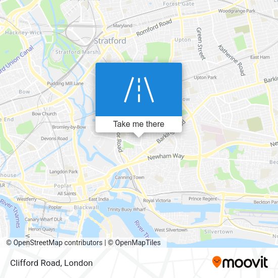 Clifford Road map