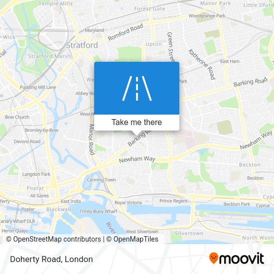 Doherty Road map