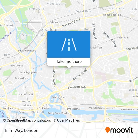 Elim Way map