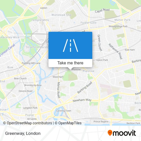 Greenway map