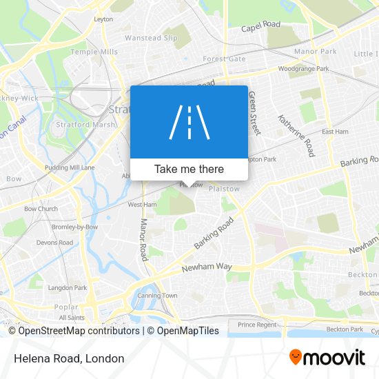 Helena Road map