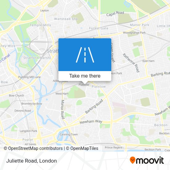 Juliette Road map