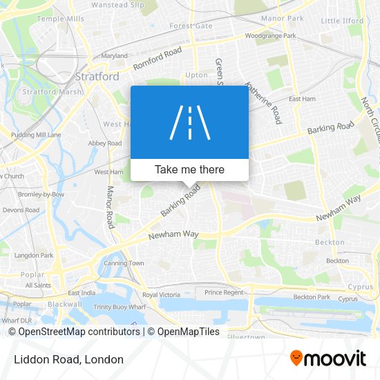 Liddon Road map