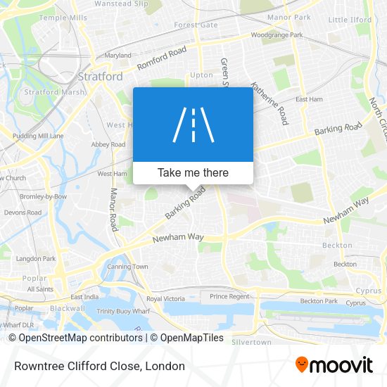 Rowntree Clifford Close map