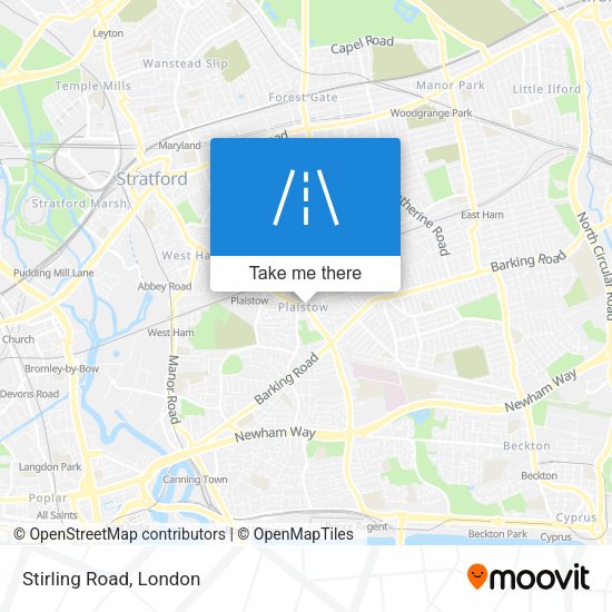 Stirling Road map