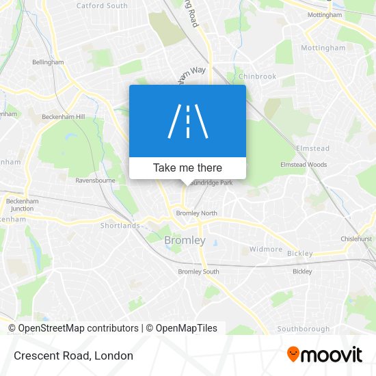 Crescent Road map