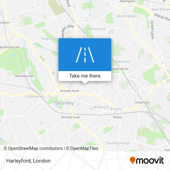 Harleyford map