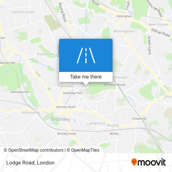 Lodge Road map