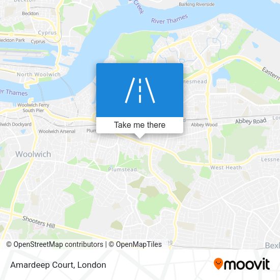 Amardeep Court map