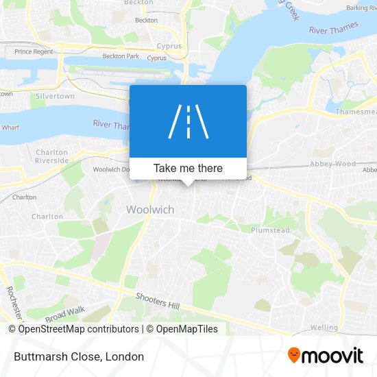 Buttmarsh Close map