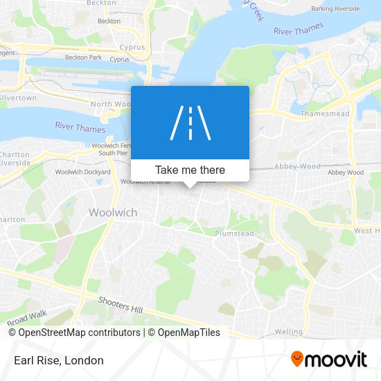 Earl Rise map