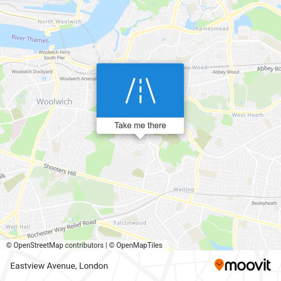 Eastview Avenue map