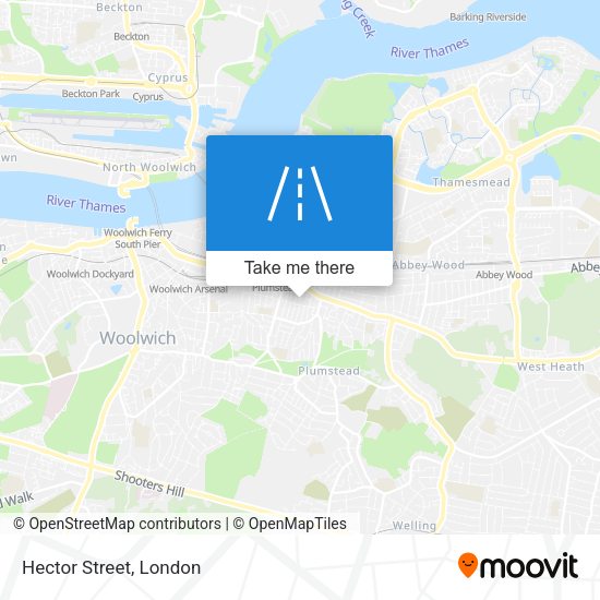 Hector Street map