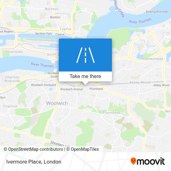Ivermore Place map
