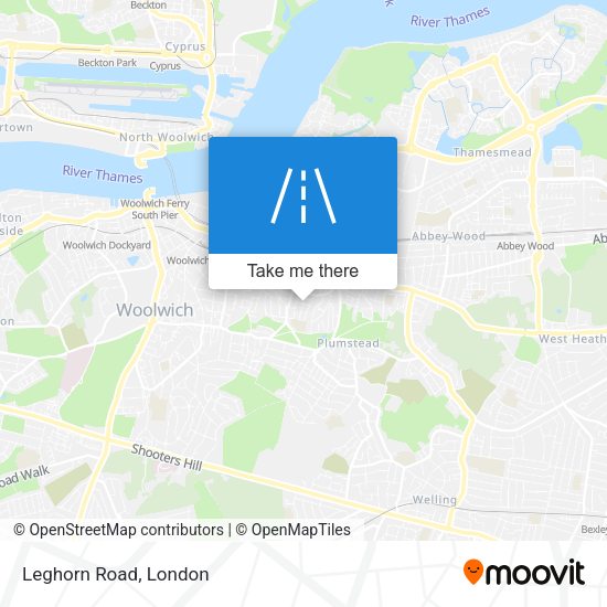 Leghorn Road map