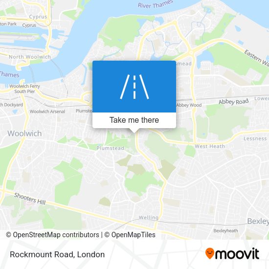 Rockmount Road map