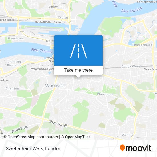 Swetenham Walk map
