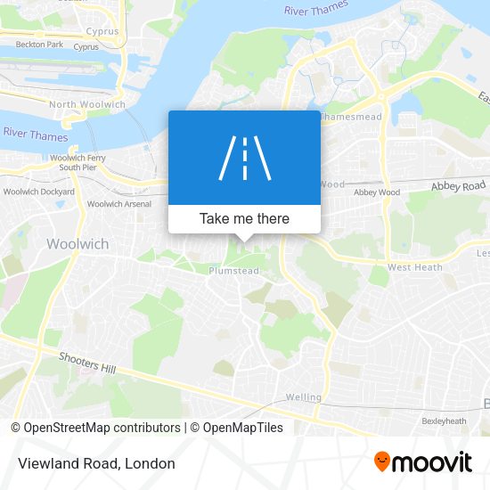 Viewland Road map