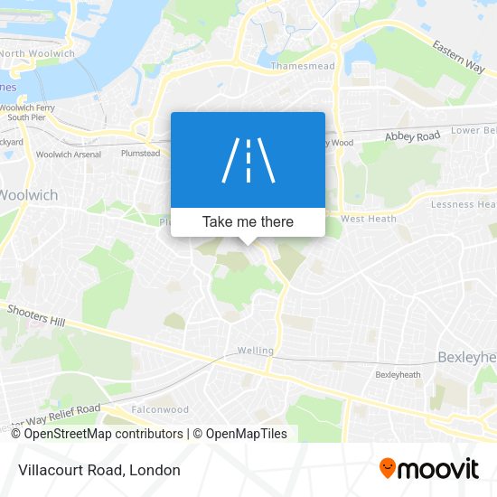 Villacourt Road map