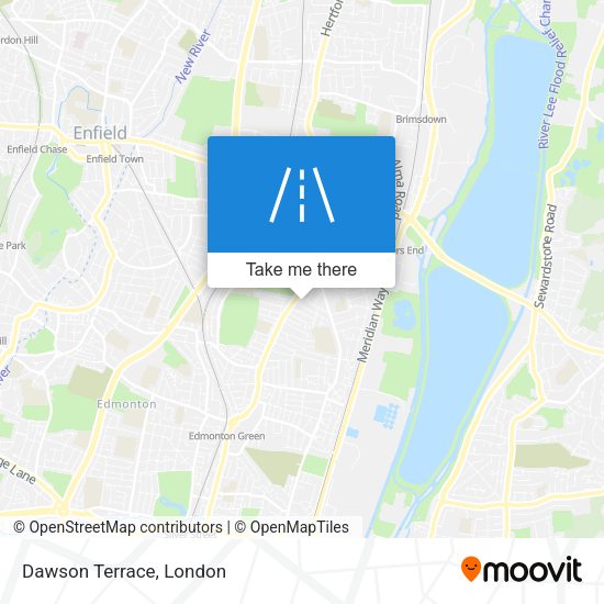 Dawson Terrace map