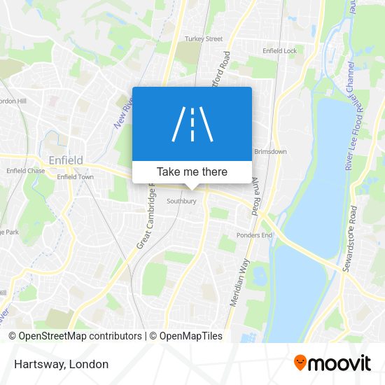 Hartsway map