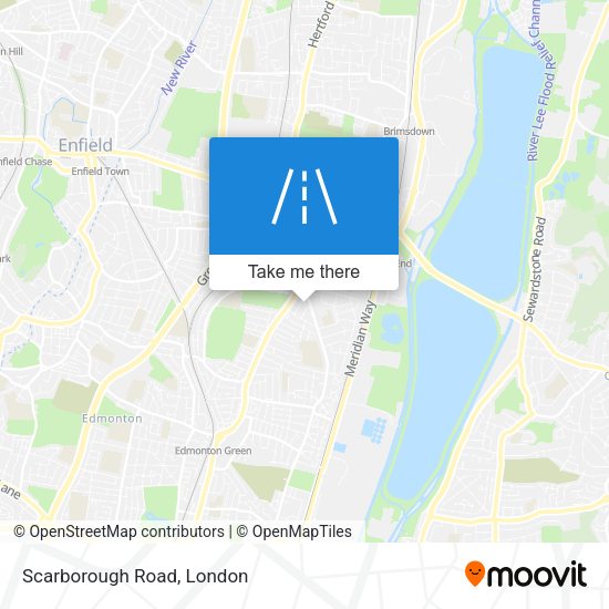 Scarborough Road map