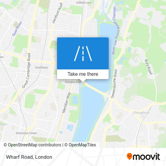 Wharf Road map