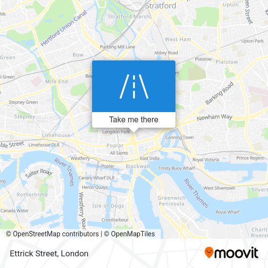 Ettrick Street map