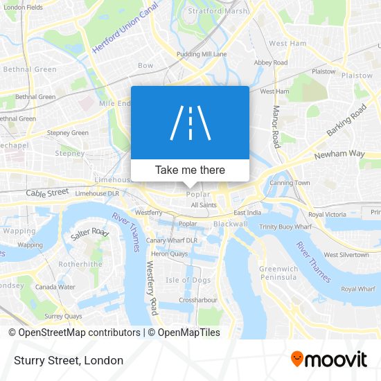 Sturry Street map