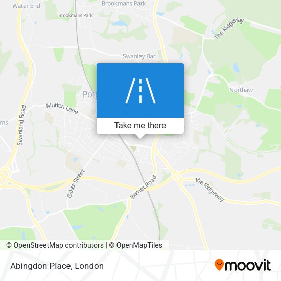 Abingdon Place map