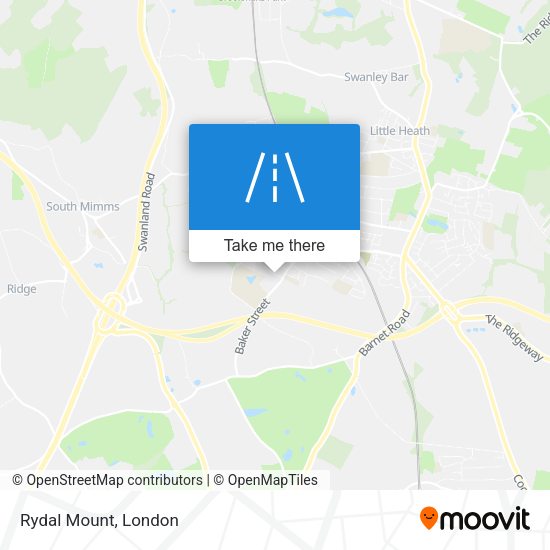 Rydal Mount map