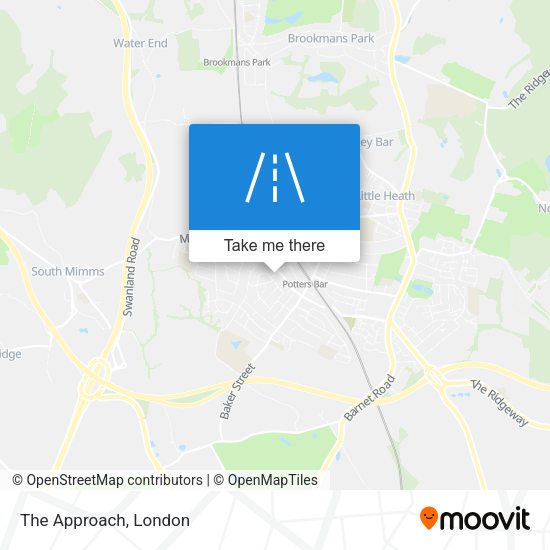 The Approach map