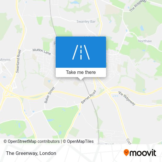 The Greenway map