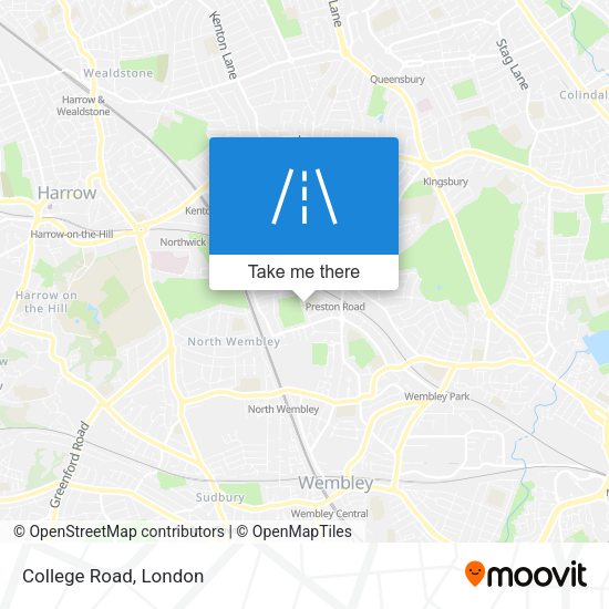 College Road map