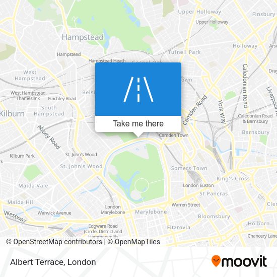Albert Terrace map